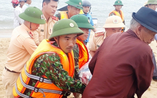Tìm thấy thi thể nam thanh niên mất tích khi tắm biển