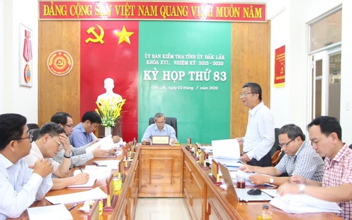 Kỷ luật cảnh cáo nguyên Trưởng Công an thành phố Buôn Ma Thuột, Đắk Lắk do thiếu trách nhiệm trong lãnh đạo, quản lý đơn vị