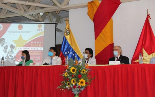 Tri ân các du kích Venezuela ủng hộ cách mạng Việt Nam