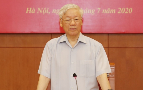 Tổng Bí thư, Chủ tịch nước Nguyễn Phú Trọng chủ trì Phiên họp thứ 18 Ban Chỉ đạo Trung ương về phòng, chống tham nhũng