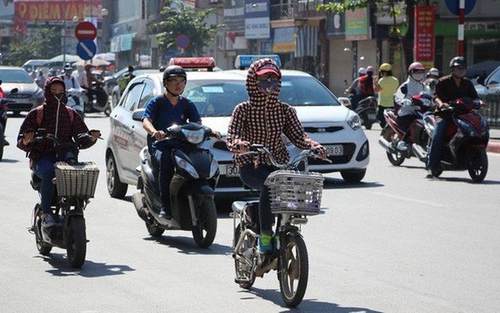 Cả nước nắng nóng, có nơi nhiệt độ trên 40 độ C nóng gay gắt