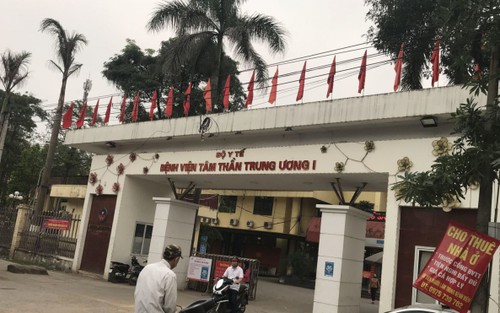Tạm đình chỉ công tác Giám đốc Bệnh viện Tâm thần Trung ương I