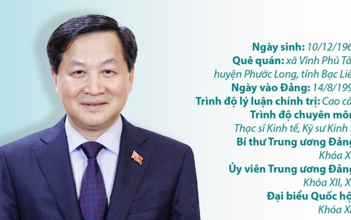Phó Thủ tướng Chính phủ nước CHXHCN Việt Nam Lê Minh Khái