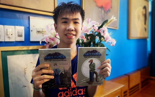'Người sao chổi' của 'tiểu thuyết gia nhí' Cao Việt Quỳnh: Chiến tranh thế giới và các anh hùng người Việt