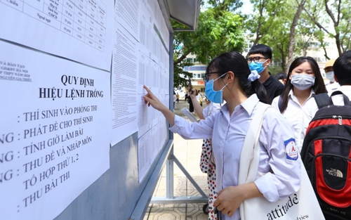 Phổ điểm thi tốt nghiệp Trung học Phổ thông năm 2021 đợt 1: Các trường đại học có thể yên tâm sử dụng để xét tuyển