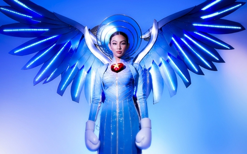 Lộ diện trang phục dân tộc 'Thiên thần áo xanh' của Thùy Tiên tại Miss Grand International 2021