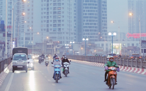 Ô nhiễm không khí ở Bắc Bộ giảm nhiều