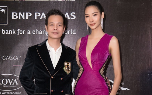 NTK Hoàng Hải hội ngộ Á hậu Hoàng Thùy tại lễ ra mắt Saigon Urban Arts