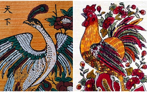 Tiếp về các nét dương trong tranh Đông Hồ