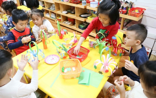 Trẻ Mầm non ở Hà Nội trở lại trường từ ngày 13/4