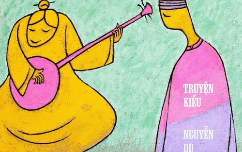 Ra mắt tác phẩm 'Truyện Kiều' với 24 bức tranh Kiều của họa sĩ Lê Thiết Cương