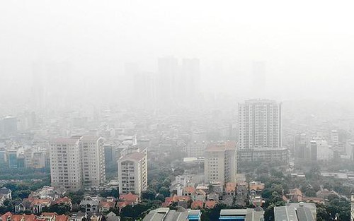 Không khí ở Bắc Bộ vẫn ô nhiễm nặng