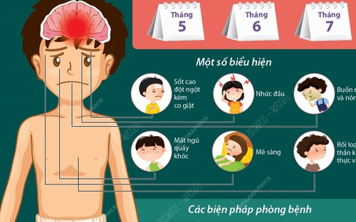 Viêm não Nhật Bản: Biểu hiện và cách phòng ngừa