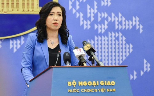 Họp báo thường kỳ Bộ Ngoại giao: Tạo điều kiện cho các doanh nghiệp, thương nhân Trung Quốc thu mua vải thiều tại Bắc Giang