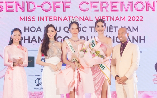 Á hậu Phương Anh chính thức trở thành đại diện Việt Nam dự thi Miss International 2022