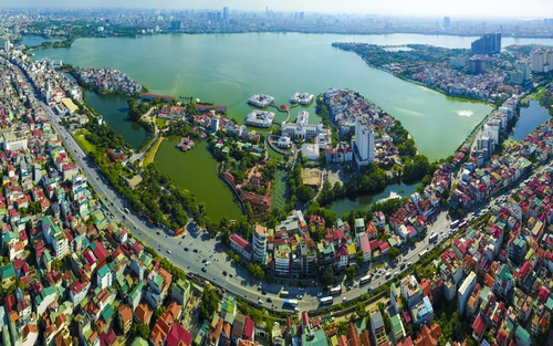 Mặt hồ Hà Nội - 'nàng thơ' của Vũ Minh Đức
