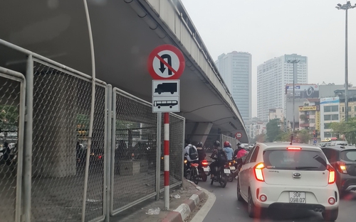 Hà Nội: Điều chỉnh giao thông nút Ngã Tư Sở