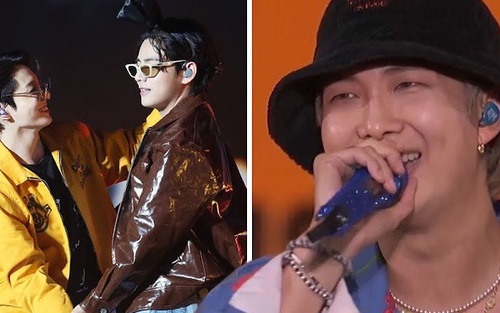VIDEO: Chết cười với màn diễn phụ họa của Jungkook và V BTS