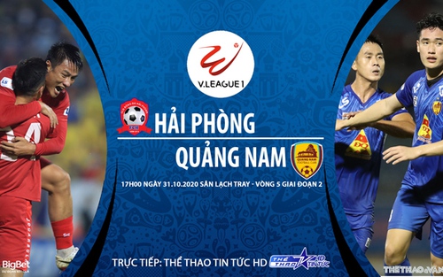 VIDEO: Soi kèo nhà cái. Hải Phòng vs Quảng Nam. Trực tiếp bóng đá Việt Nam 2020