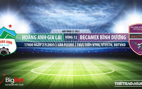 Soi kèo nhà cái HAGL vs Bình Dương. VTV6. VTV5TN. Trực tiếp bóng đá Việt Nam hôm nay