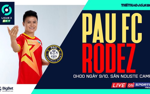 Soi kèo nhà cái Pau FC vs Rodez. Nhận định, dự đoán bóng đá Ligue 2 (0h00, 9/10)
