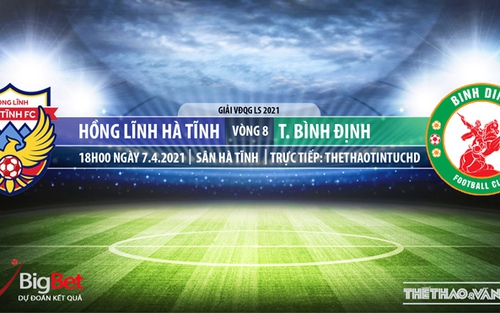 Soi kèo nhà cái Hà Tĩnh vs Bình Định. TTTT HD. Trực tiếp bóng đá Việt Nam hôm nay