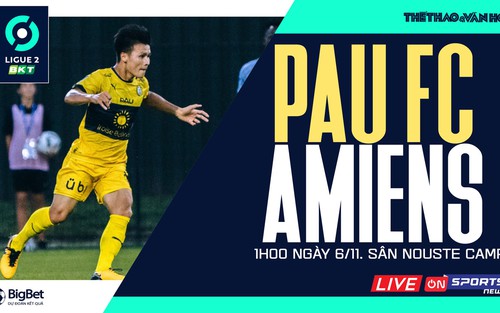 Soi kèo nhà cái Pau FC vs Amiens. Nhận định, dự đoán bóng đá Ligue 2 (1h00, 6/11)