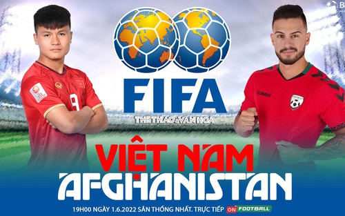 VIDEO Trực tiếp bóng đá Việt Nam vs Afghanistan