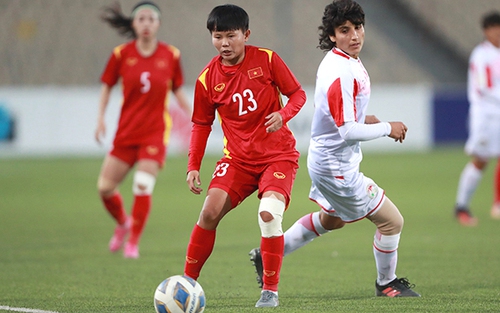 Bích Thùy tỏa sáng, tuyển nữ Việt Nam vào VCK ASIAN Cup 2022