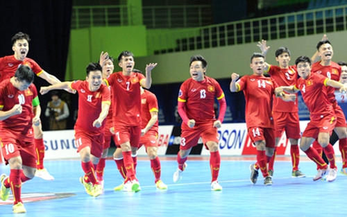 Futsal Việt Nam chinh phục đấu trường World Cup