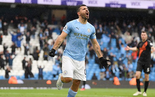 Man City: Lời tạm biệt ngọt ngào của Aguero