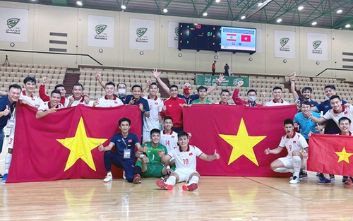 Futsal Việt Nam không còn ăn may