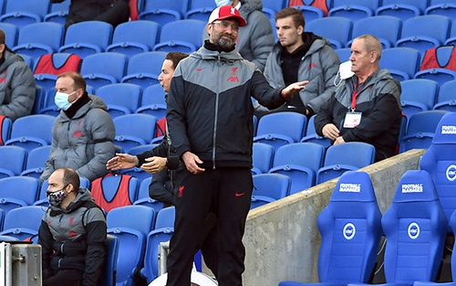 Liverpool hòa Brighton: Ngừng phàn nàn được chưa, Jurgen Klopp?