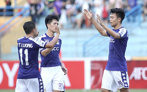Hà Nội FC ung dung vào bán kết AFC Cup