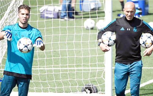 Real Madrid: Zidane loại bỏ Keylor Navas vì con trai?