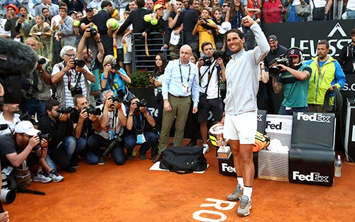 Roma Masters 2019: Nadal giải khát, Federer phá dớp?