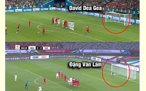 Giá mà Văn Lâm là De Gea?