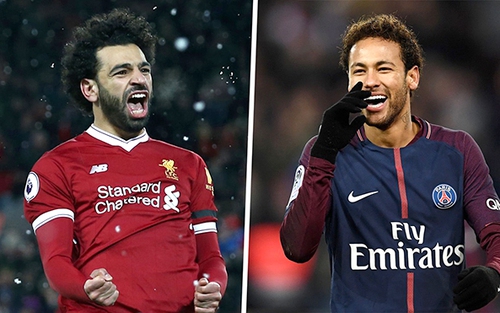 Vị thế của Salah và Neymar sẽ được quyết định bởi Champions League