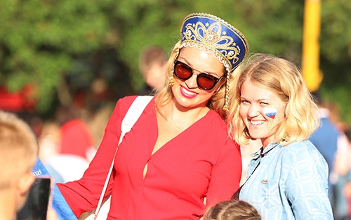 Mũ Kokoshnik gây ấn tượng tại World Cup 2018