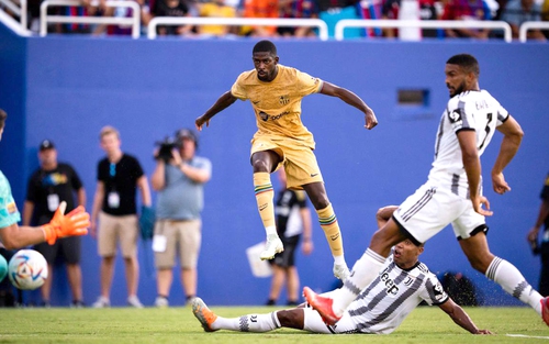 Barca tiếp tục chơi tốt: Hai Dembele và không Lewandowski