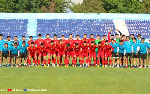 U23 Việt Nam cởi bỏ áp lực trước giờ xung trận
