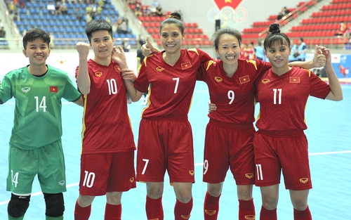 Futsal nữ Việt Nam lại hẹn Thái Lan ở chung kết