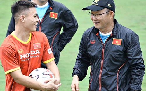 HLV Park Hang Seo nhận tin vui
