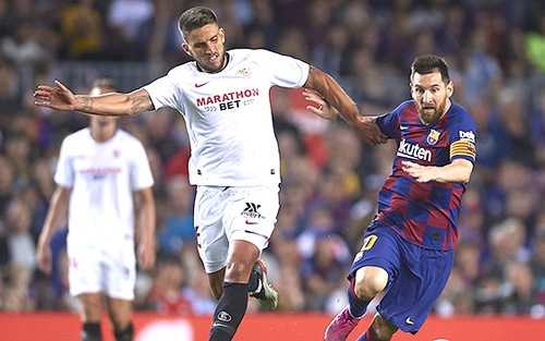 Trực tiếp bóng đá Sevilla vs Barca: Chờ Messi chạm mốc 700