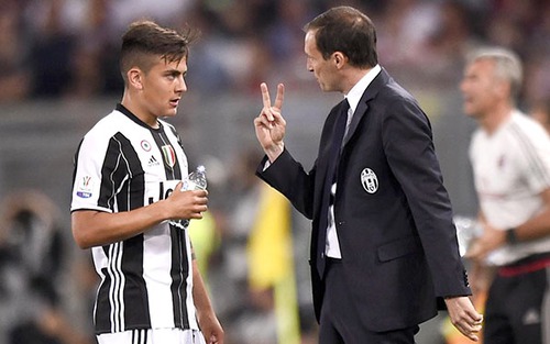 Juventus thua đậm ở cúp giao hữu: Chờ “Dybala của Allegri”