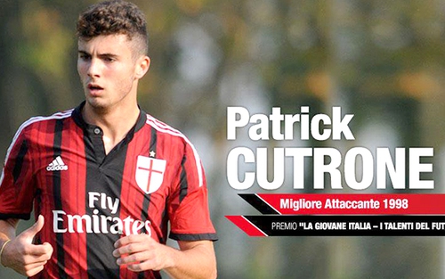 Patrick Cutrone là hiện tượng từ 'thế hệ 98' của Milan
