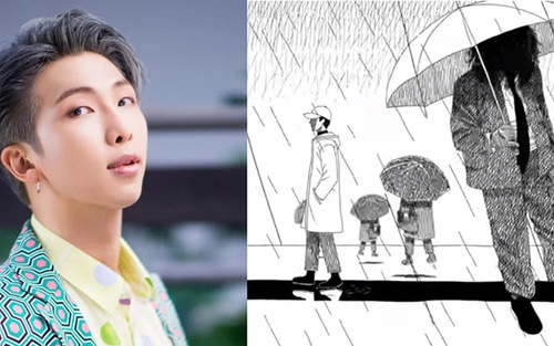 RM của BTS tung ra ‘Forever Rain’, MV đầu tiên của mixtape ‘Mono’