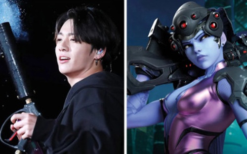 Game thủ Jungkook cực ‘pro’ trong trò chơi ‘Overwatch’