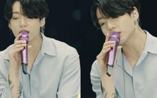 BTS: ARMY ‘sướng mê’ khi lại được ngắm hình xăm tuyệt đẹp trên cánh tay Jungkook
