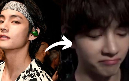 ARMY ‘phát điên’ khi thấy V BTS có vẻ dỗi hờn